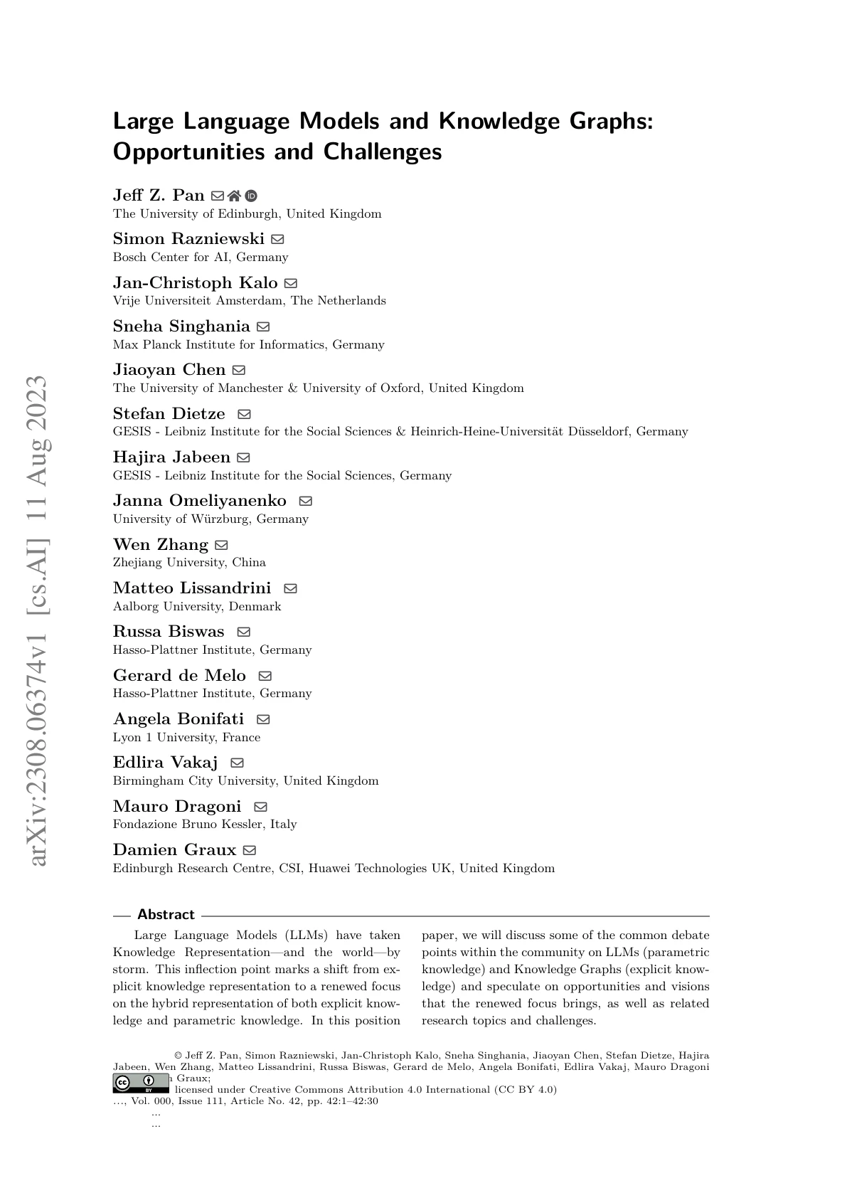 Academic paper - Source page